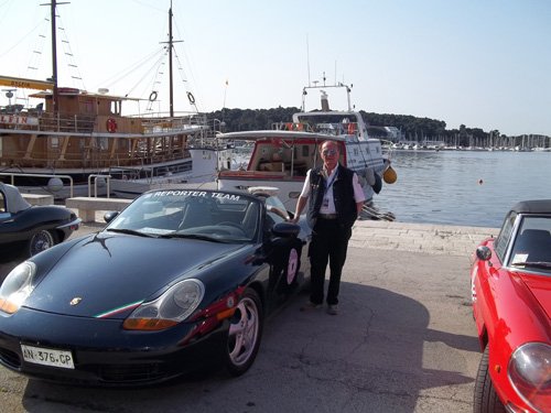 Moreno su Porsche Boxter (Croazia 2014)